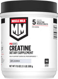 Muscle Milk Pro Series Creatine Powder Supplement, Unflavored, 1.1 Pound, 100 Servings, 5g Creatine Monohydrate, NSF Certified for Sport, Packaging May Vary